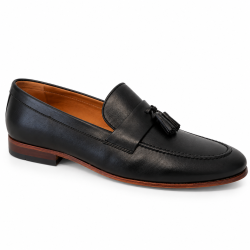 Loafer em couro com Tassel