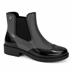 Galocha Chelsea com detalhe Brogue
